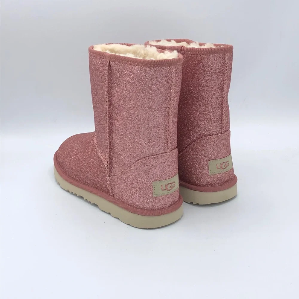 NEW UGG Classic II Glitter Big‎ Kids Boot